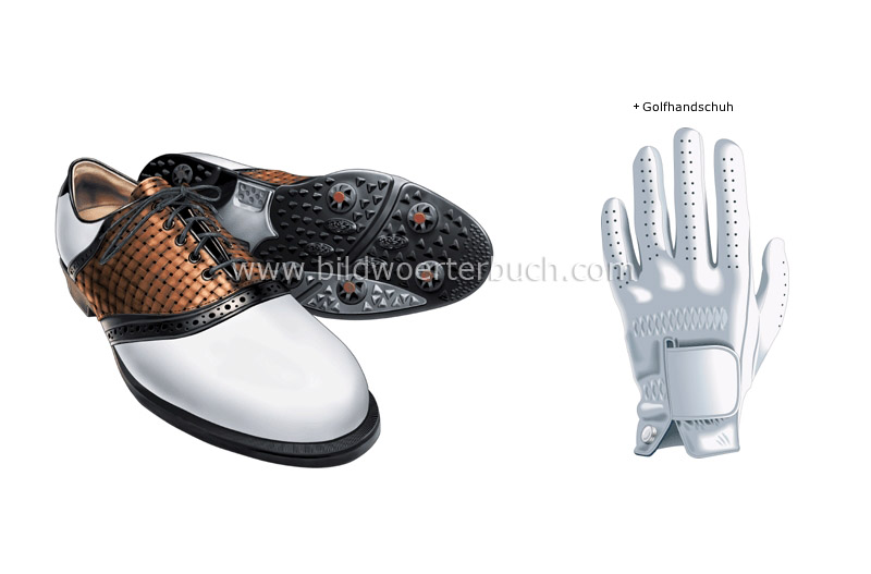 Golfschuhe Bild